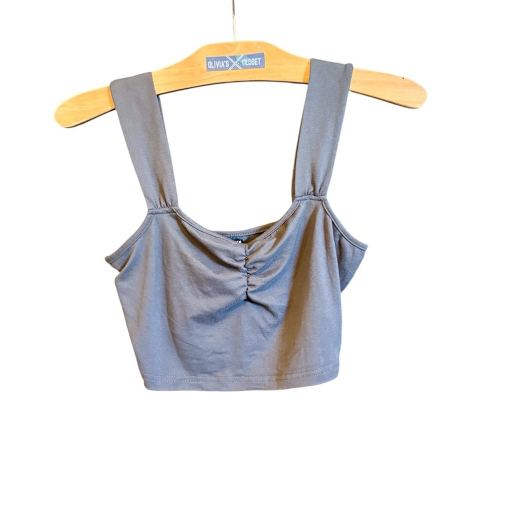 SHEIN Charcoal Tank Top